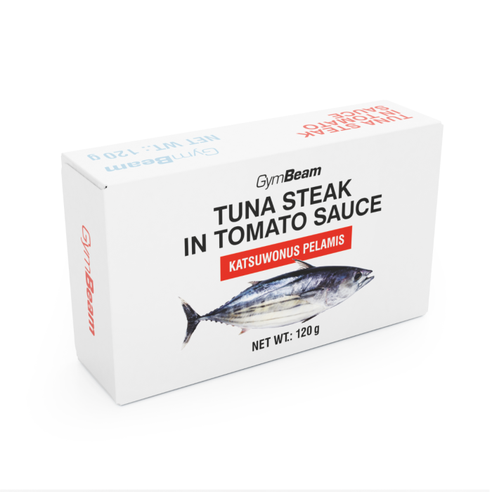 Tuna steak in tomato sauce - GymBeam 8 x 120g
