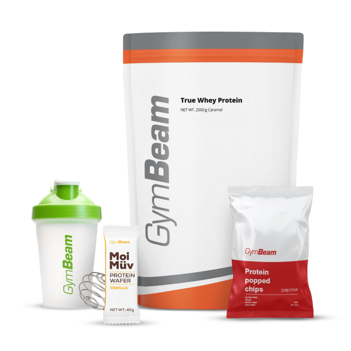 True Whey - GymBeam 2500 g - karamel - 00