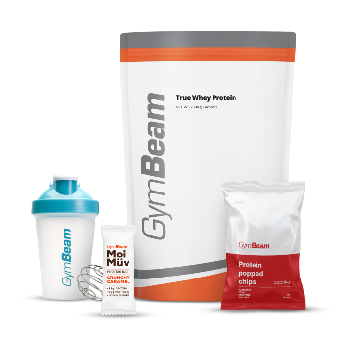 True Whey - GymBeam 2500 g - karamel - 00