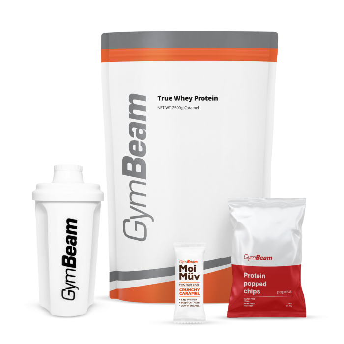 True Whey - GymBeam 2500 g - karamel - 00