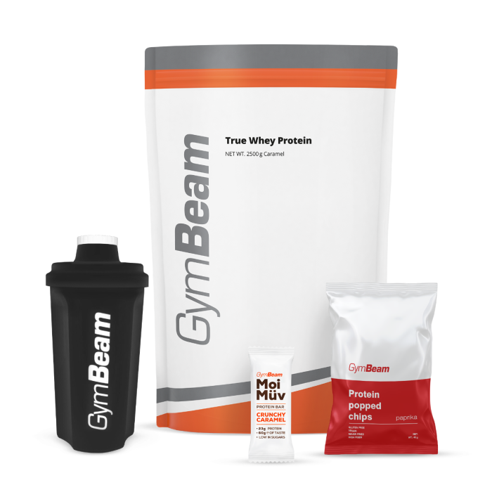 True Whey - GymBeam 2500 g - karamel - 00