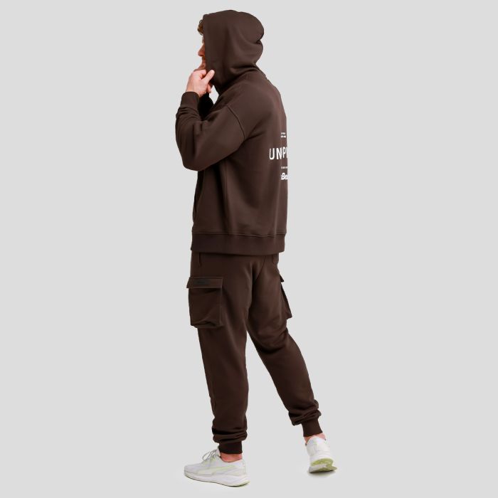 Unstoppable Hoodie Brown - GymBeam XXXL