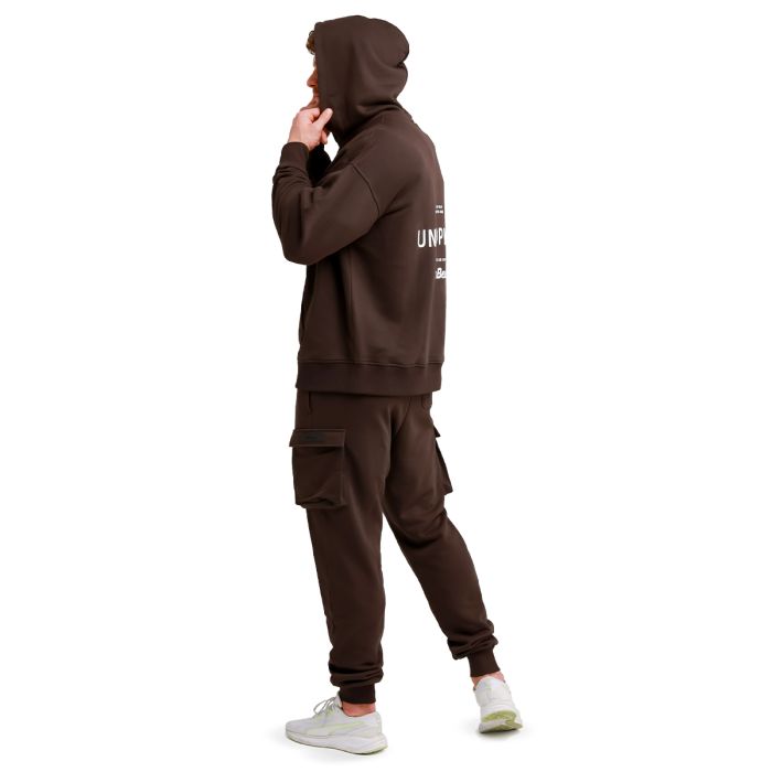 Unstoppable Hoodie Brown - GymBeam XXXL