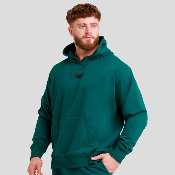 Unstoppable Hoodie Green - GymBeam XXXL