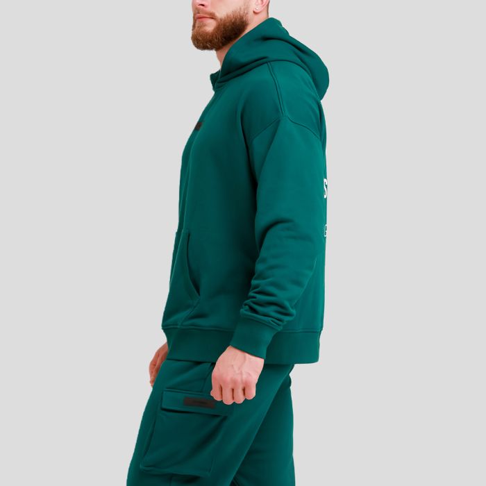 Unstoppable Hoodie Green - GymBeam XXXL