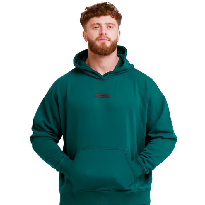 Unstoppable Hoodie Green - GymBeam XXXL