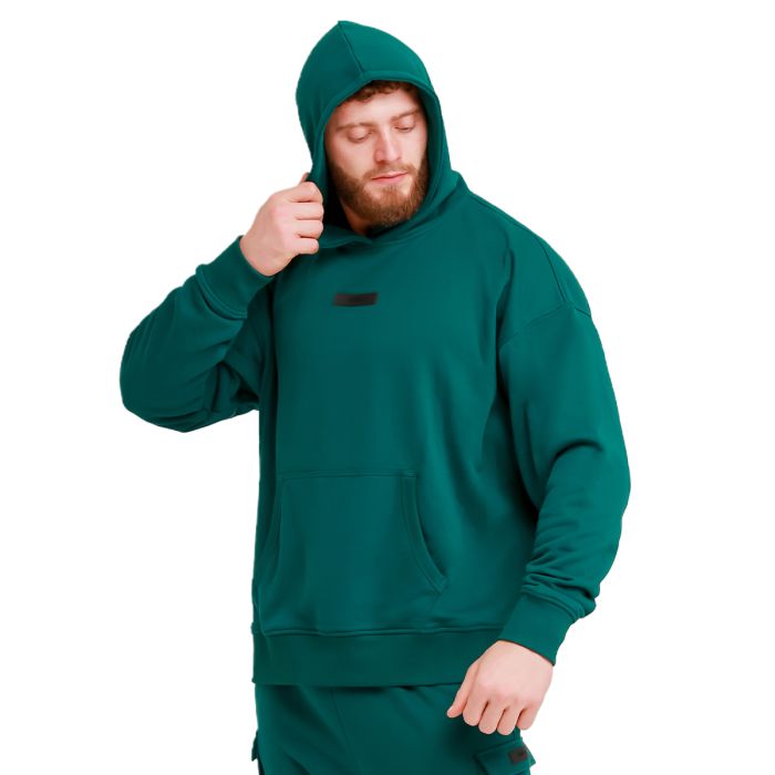 Unstoppable Hoodie Green - GymBeam XXXL