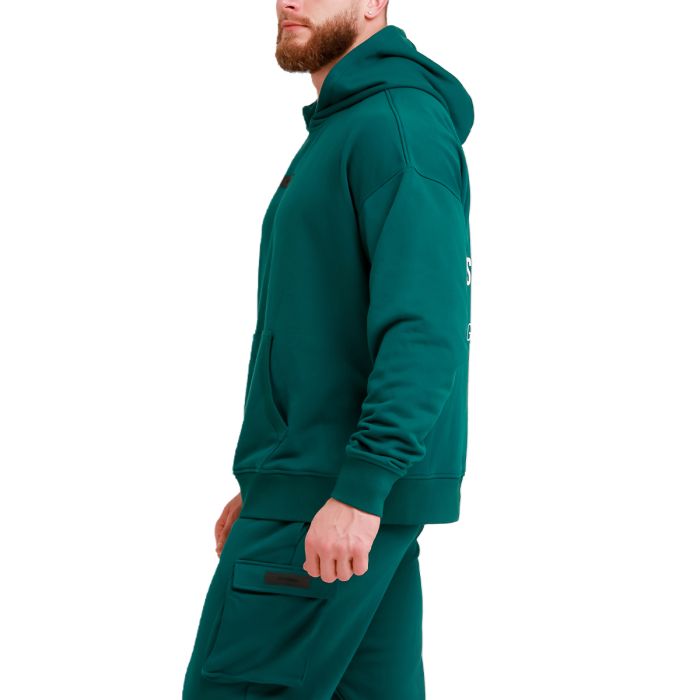 Unstoppable Hoodie Green - GymBeam XXXL