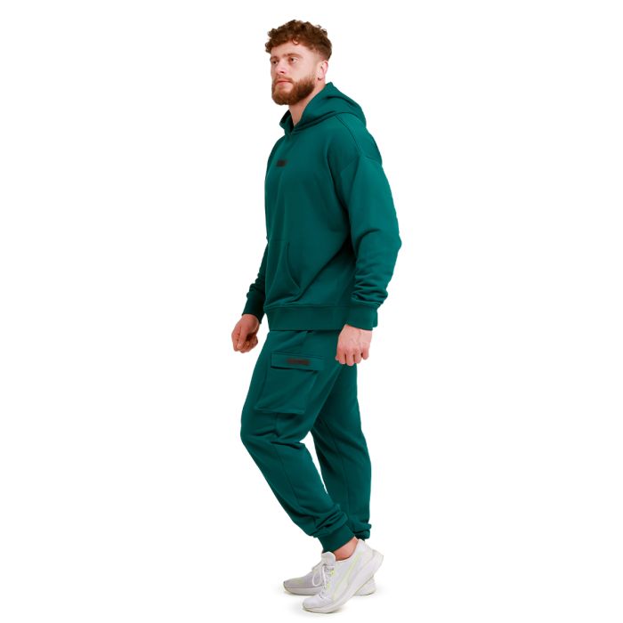 Unstoppable Hoodie Green - GymBeam XXXL