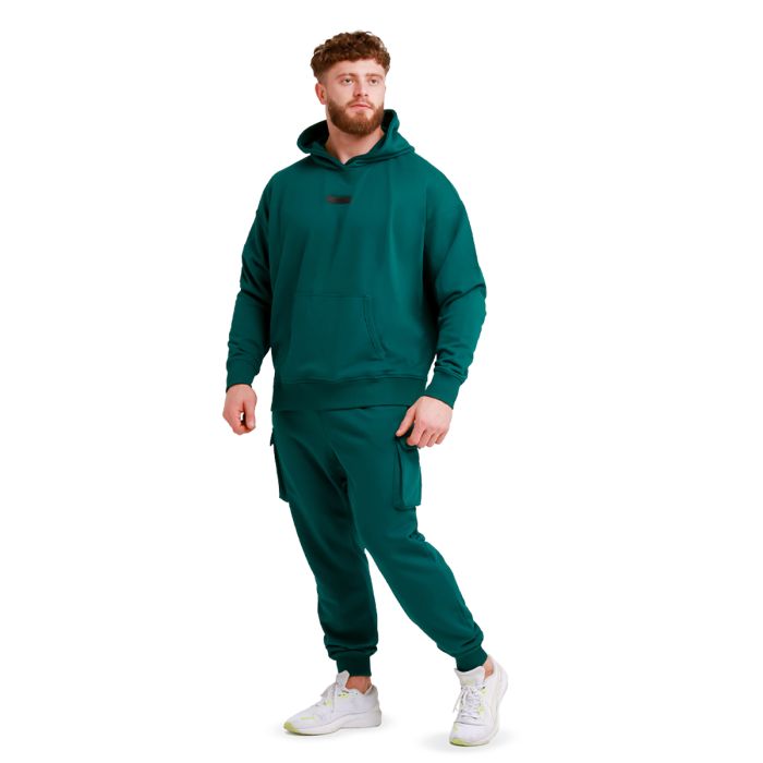 Unstoppable Hoodie Green - GymBeam XXXL