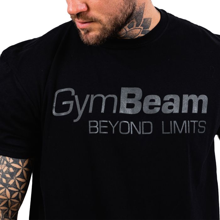 Men‘s T-shirt Beyond Limits black - GymBeam XXL