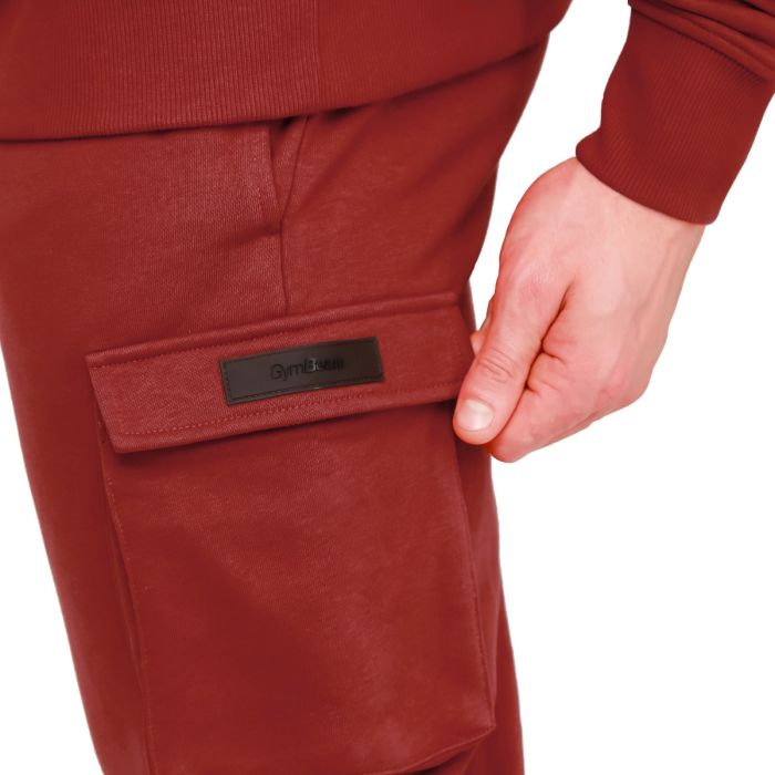 Utility Joggers Red - GymBeam XXL
