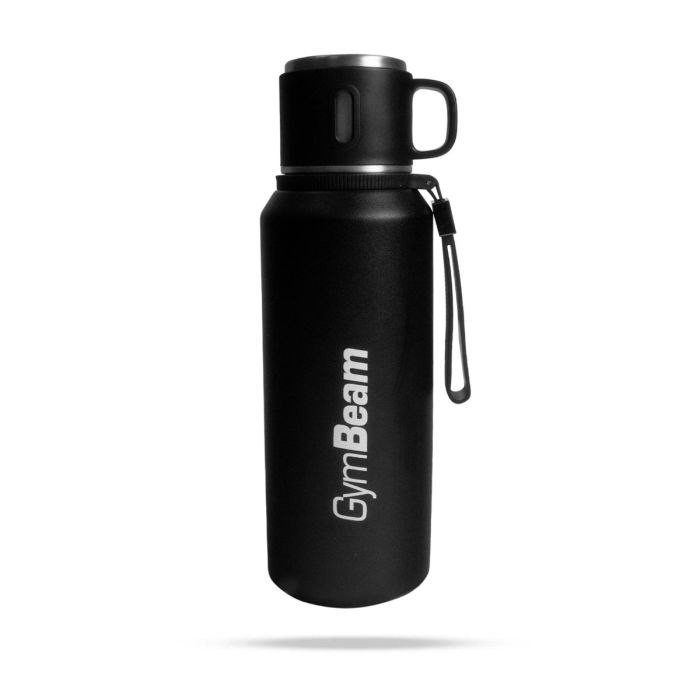 Vacuum Flask Steel Black 1000 ml - GymBeam single_variant