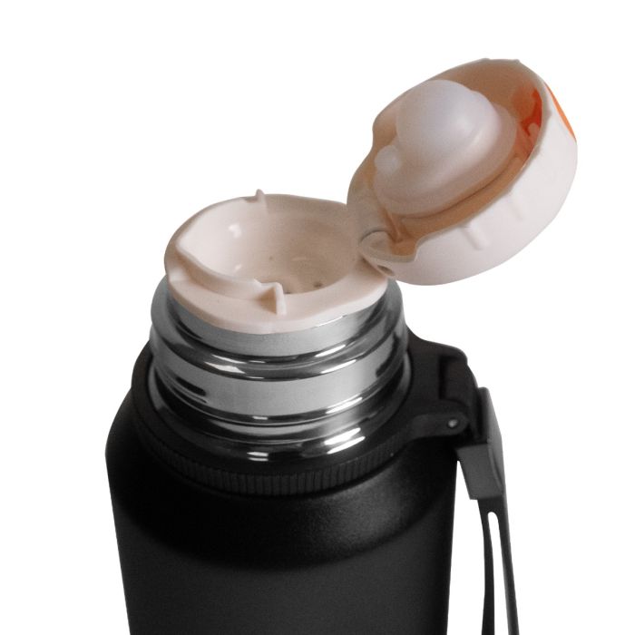 Vacuum Flask Steel Black 1000 ml - GymBeam single_variant