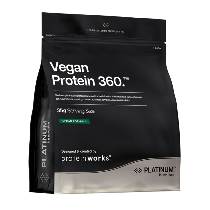 Vegan Protein 360 - The Protein Works chocolate silk - 500 g