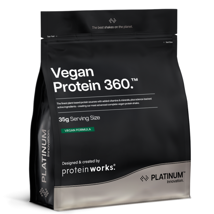 Vegan Protein 360 - The Protein Works chocolate silk - 500 g