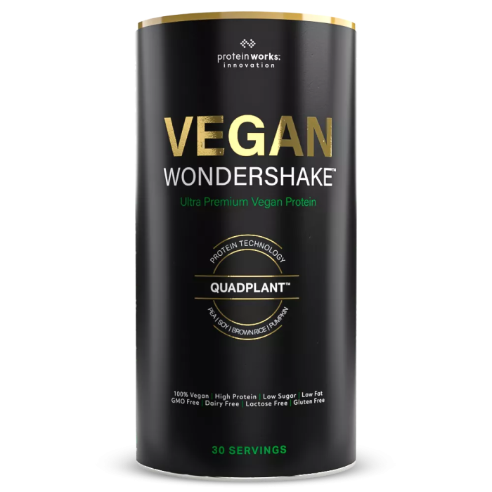 Vegan Wondershake - The Protein Works 750 g - vanilla cream