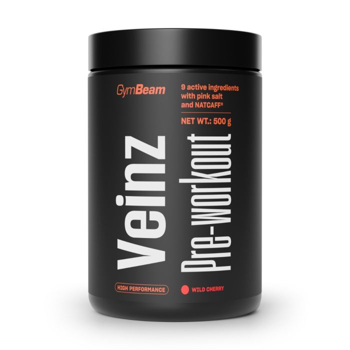 Veinz Pre-workout - GymBeam 500 g - wild cherry