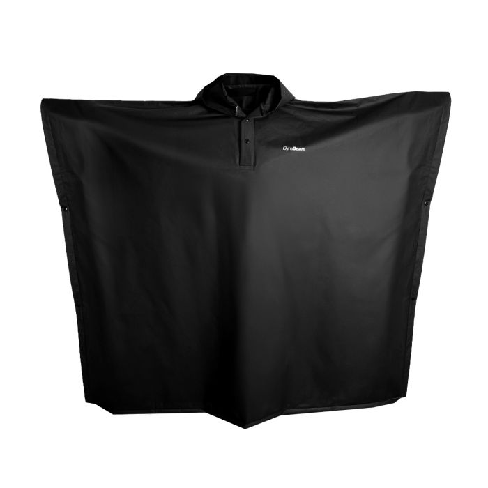 Water Resistant Poncho Black - GymBeam single_variant
