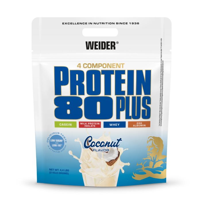 Proteín 80 Plus - Weider 500 g - coconut