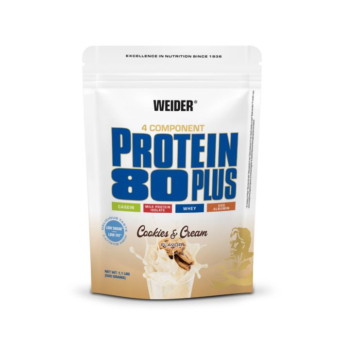Proteín 80 Plus - Weider 500 g - coconut