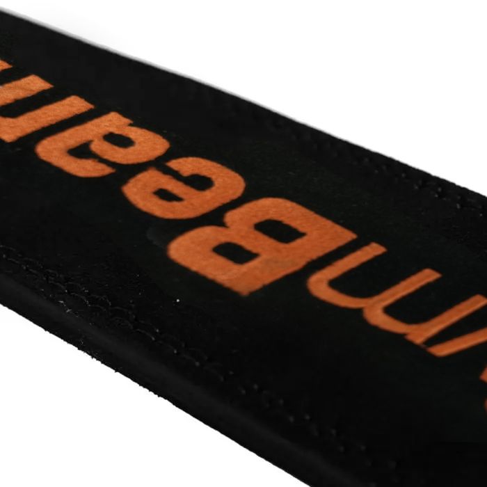 Weightlifting Belt LEVER Black/Orange - GymBeam XXL