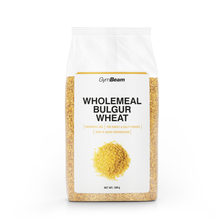 Wholemeal bulgur wheat - GymBeam 6 x 500 g