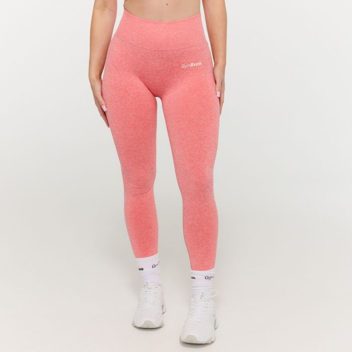 Women‘s FLO Leggings Coral - GymBeam XL