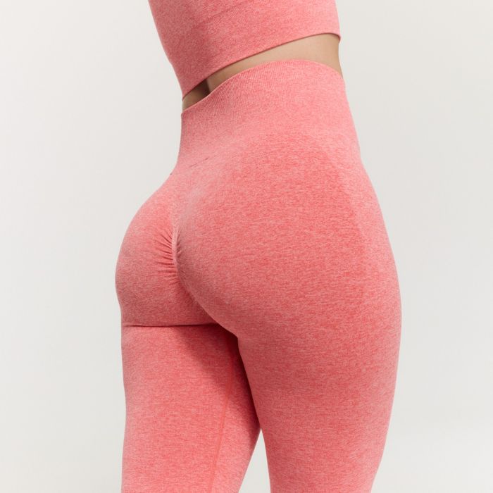 Women‘s FLO Leggings Coral - GymBeam XL