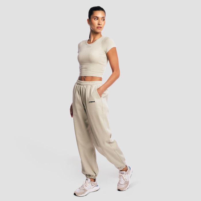 Women‘s Aura Joggers Grey - GymBeam XXL