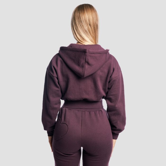 Women‘s Base Zip Up Hoodie Eclipse - GymBeam XL