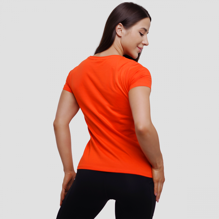 Women‘s Beam T-shirt Orange - GymBeam XXL