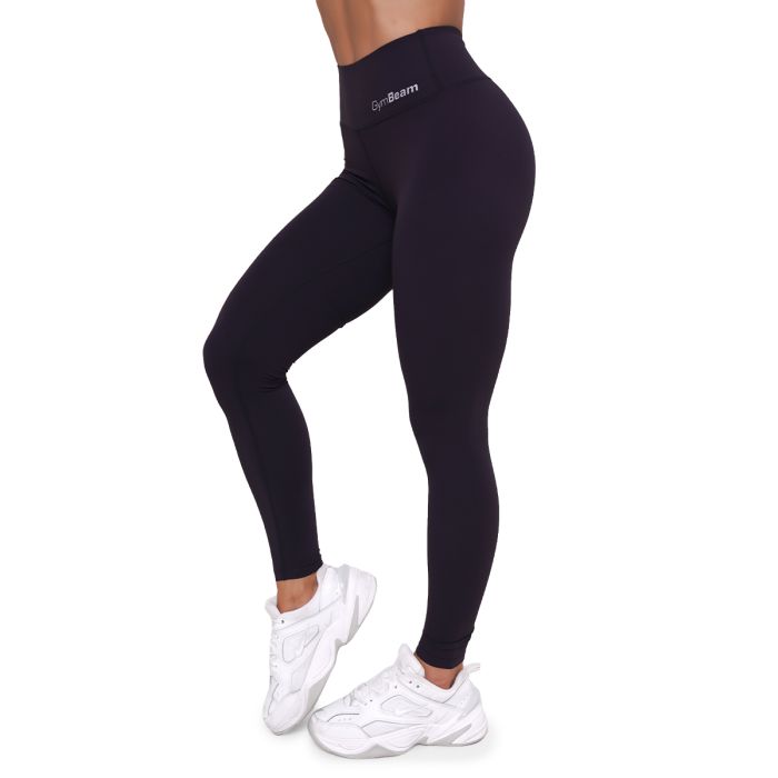 Women‘s BEAT Leggings Black - GymBeam XXL