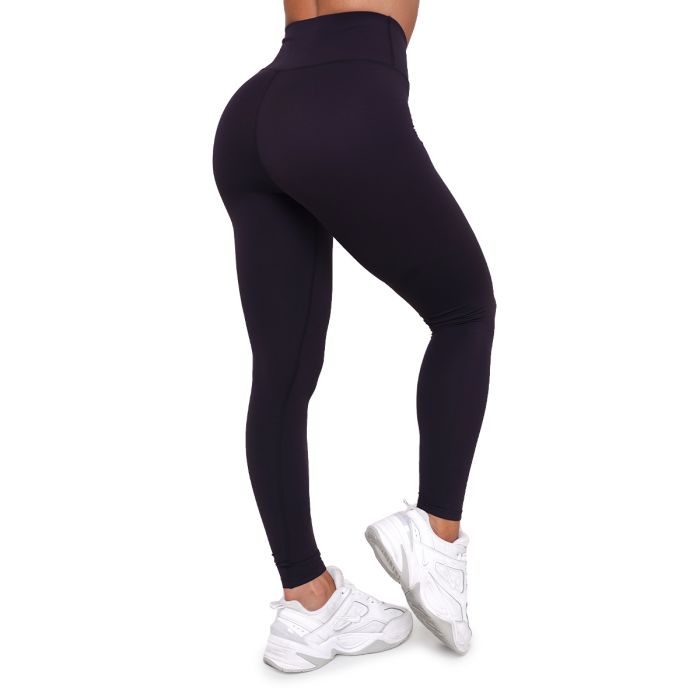 Women‘s BEAT Leggings Black - GymBeam XXL