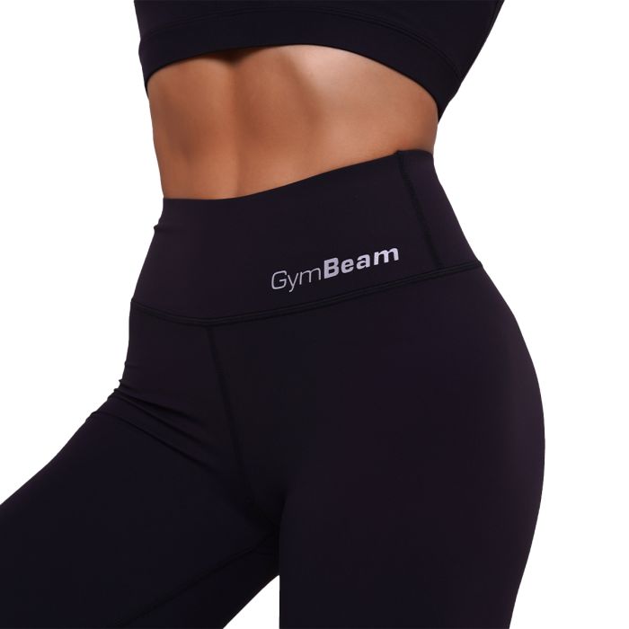 Women‘s BEAT Leggings Black - GymBeam XXL