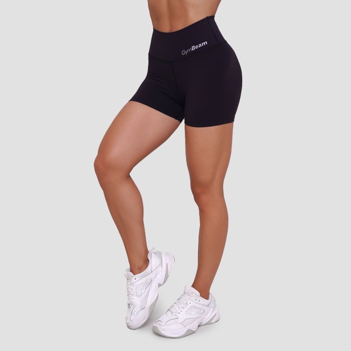 Women‘s BEAT Shorts Black - GymBeam XXL