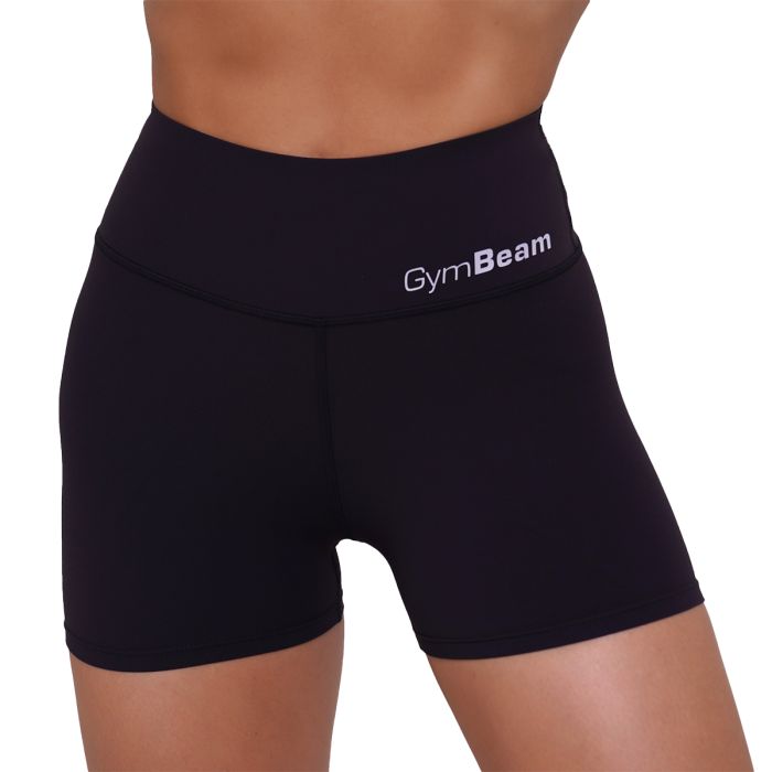 Women‘s BEAT Shorts Black - GymBeam XXL