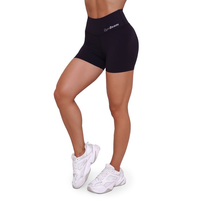 Women‘s BEAT Shorts Black - GymBeam XXL