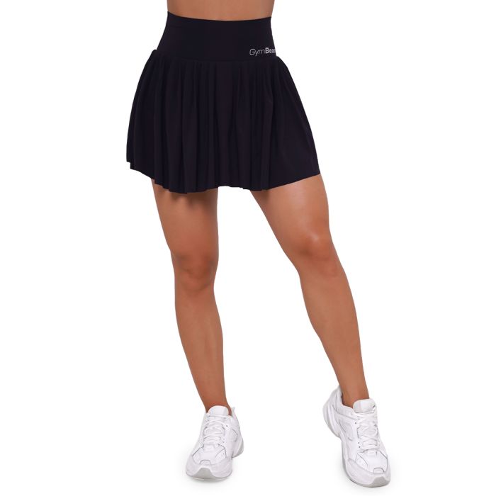 Women‘s BEAT Skort Black - GymBeam XXL