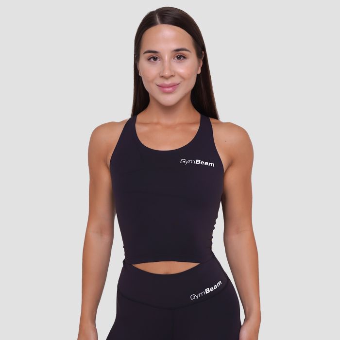 Women‘s BEAT Sports Top Black - GymBeam XXL