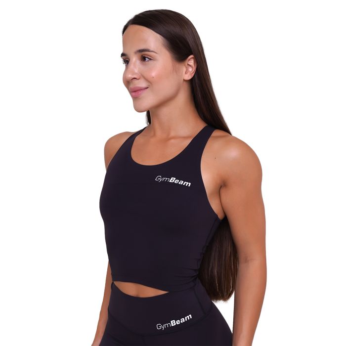 Women‘s BEAT Sports Top Black - GymBeam XXL