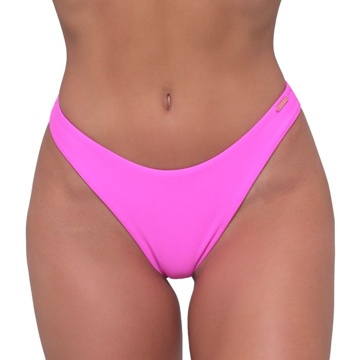 Women‘s Bikini Bottom CURACAO Pink - GymBeam XL