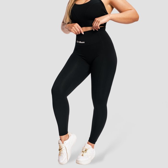 Women‘s Combat Leggings Black - GymBeam L