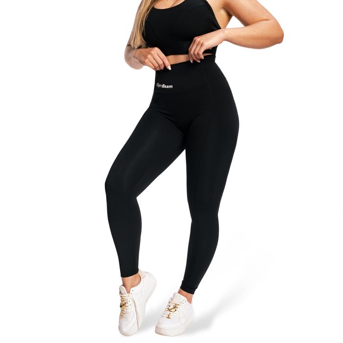 Women‘s Combat Leggings Black - GymBeam L