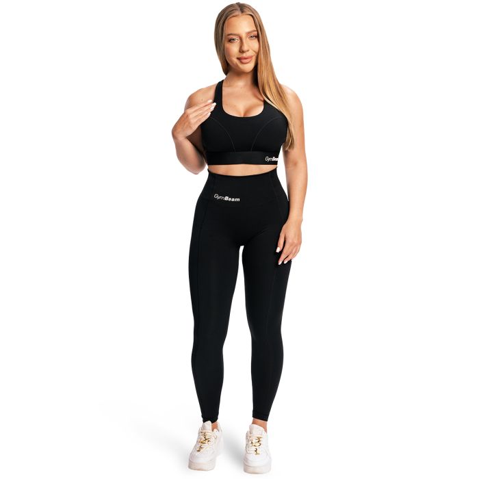 Women‘s Combat Leggings Black - GymBeam L
