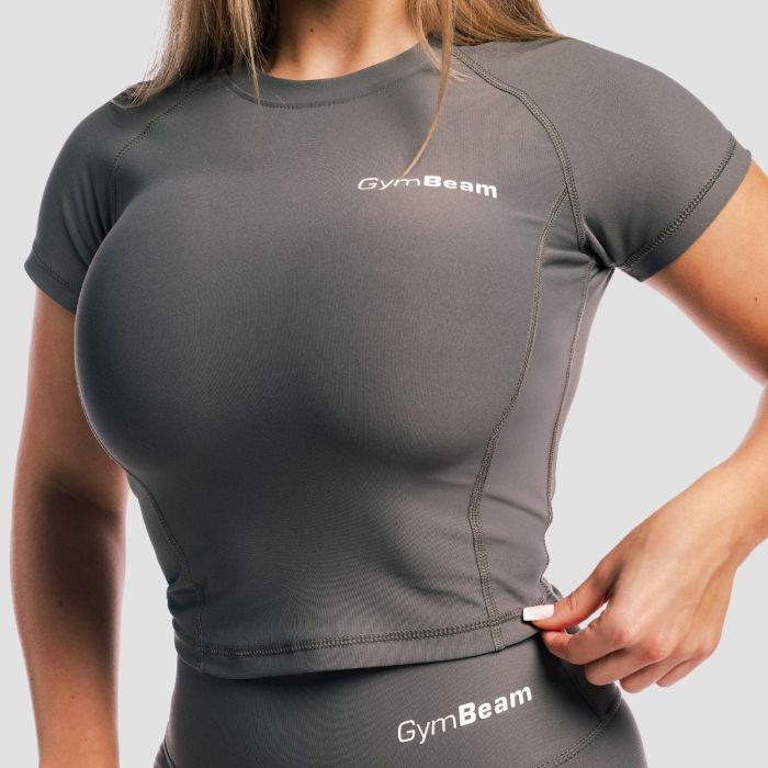 Women‘s Core Top Carbon - GymBeam XL