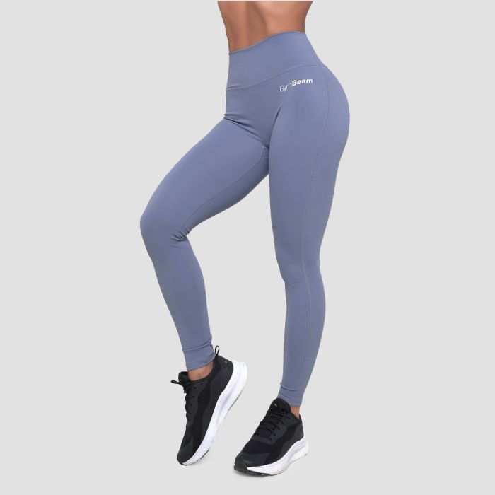 Women‘s Essence Leggings Denim Blue - GymBeam XL