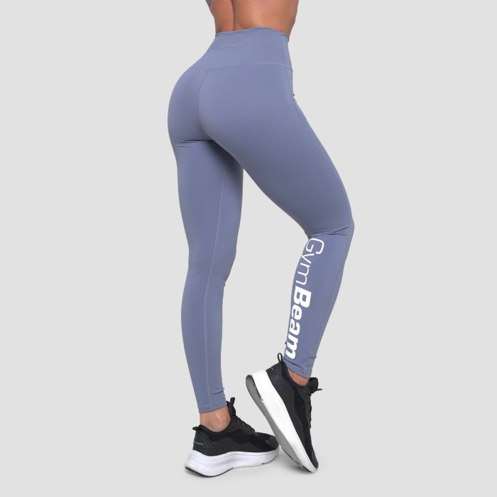 Women‘s Essence Leggings Denim Blue - GymBeam XL