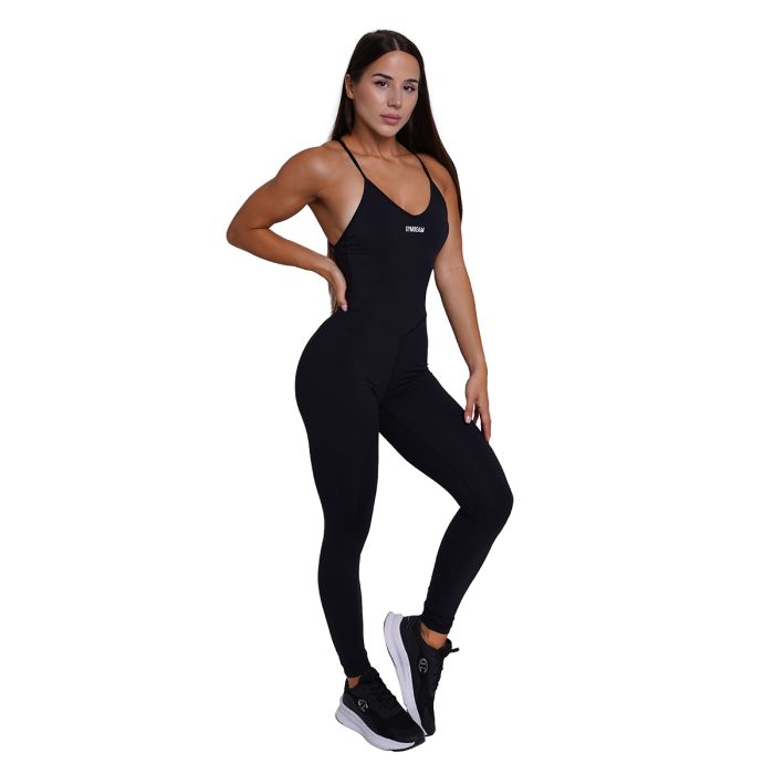 Women‘s FIT Bodysuit Black - GymBeam M