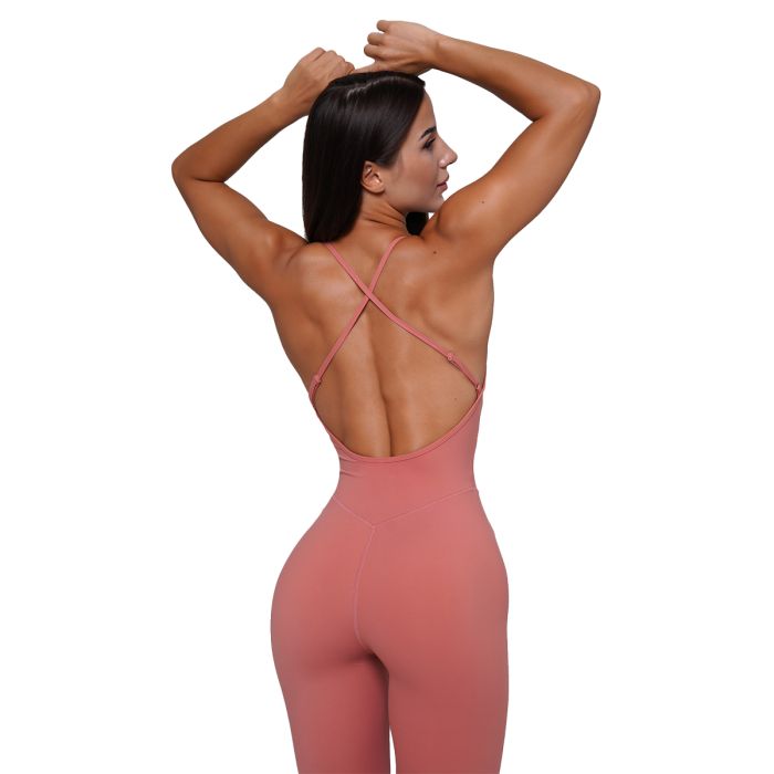 Women‘s FIT Bodysuit Salmon - GymBeam M